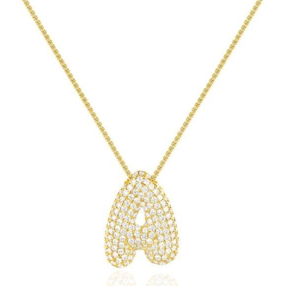 initial necklace M659 - Picture 2 of 5